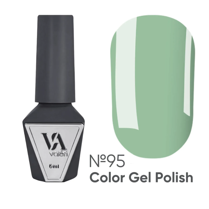 Гель-лак Valeri Color New №095, светло-оливковый, 6 мл