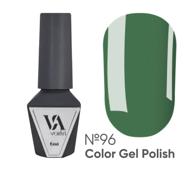 Гель-лак Valeri Color New №096, темно-зелений, 6 мл