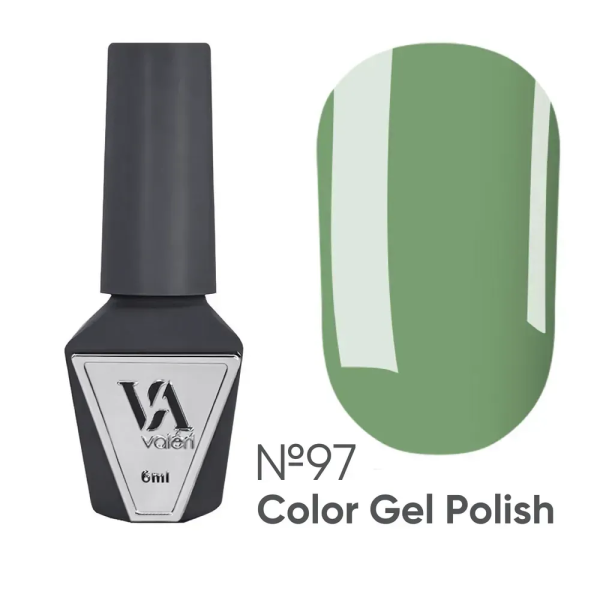 Гель-лак Valeri Color New №097, хаки, 6 мл