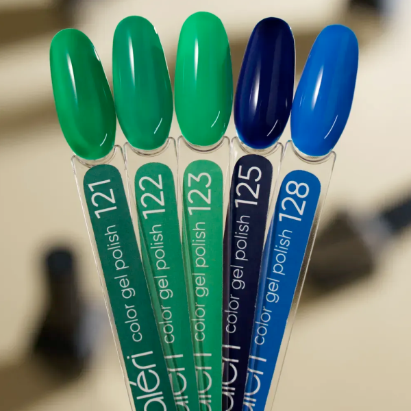 Гель-лак Valeri Color New №125, глубокий синий, 6 мл