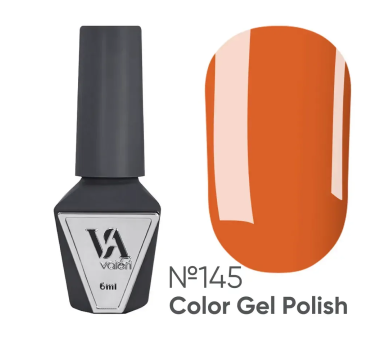 Гель-лак Valeri Color New №145, оранжевый, 6 мл