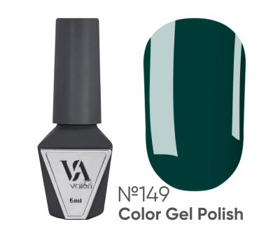 Гель-лак Valeri Color New №149, смарагдовий, 6 мл