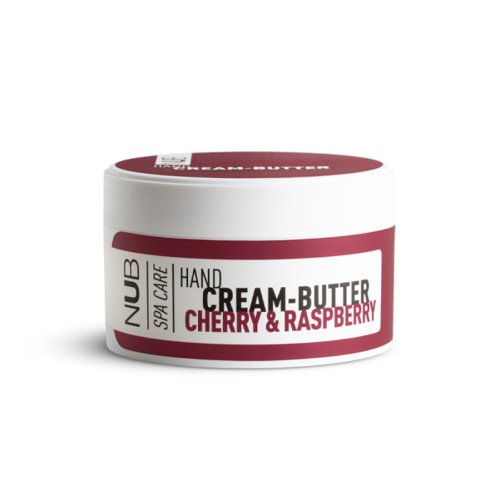 Крем-батер для рук NUB Spa Care Hand Cream Butter Cherry Raspberry, вишня-малина, 200 мл