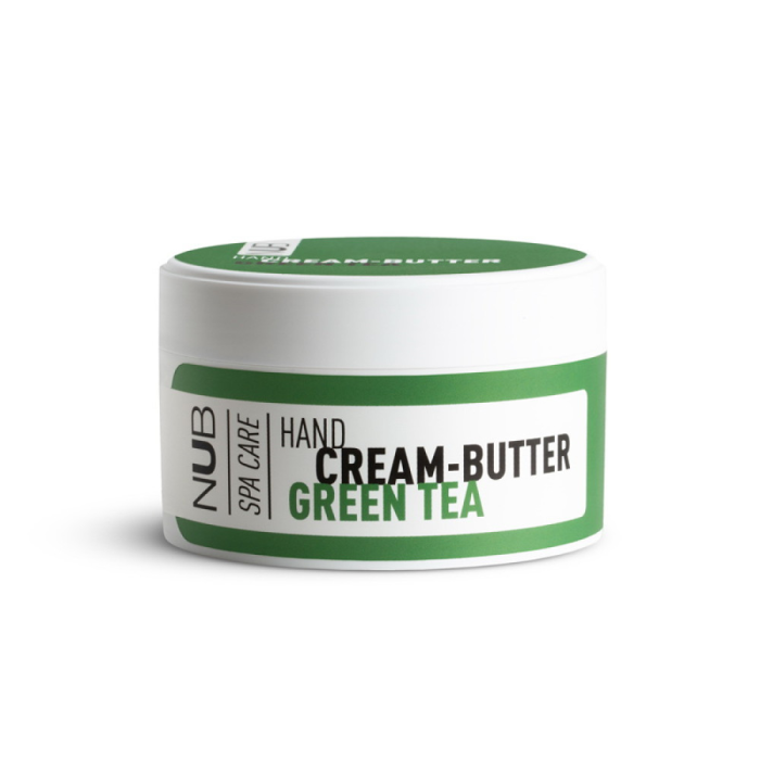 Крем-баттер для рук NUB Spa Care Hand Cream Butter Green Tea, зеленый чай, 200 мл