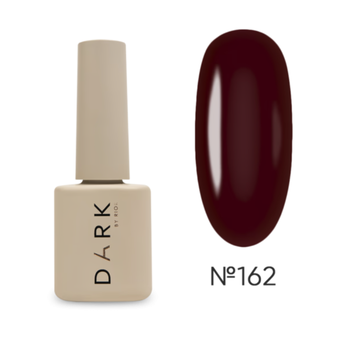 Гель-лак DARK Gel Polish №162, бордо, 6 мл