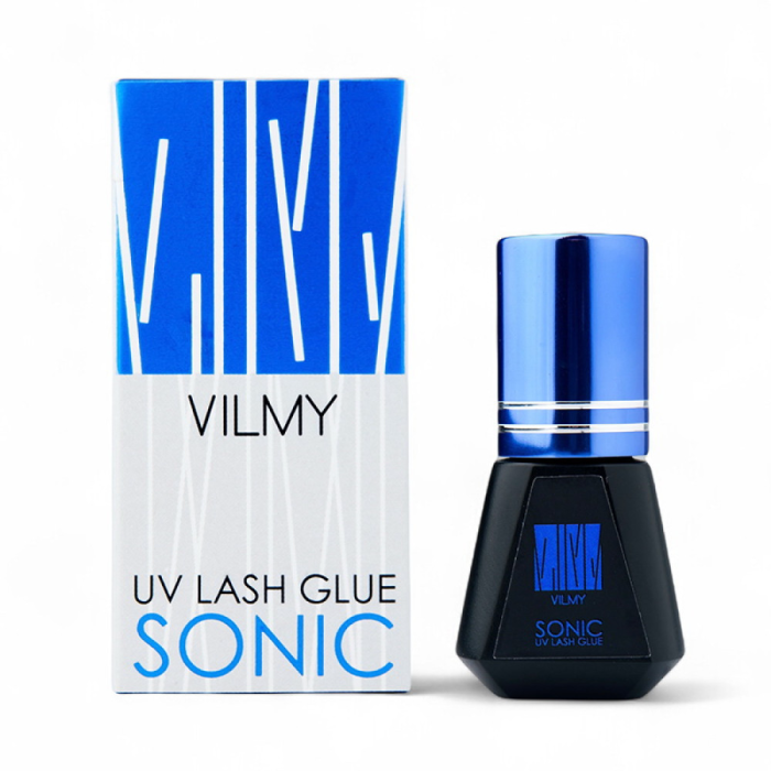 Клей для вій VILMY UV-клей "Sonic" швидкість зчеплення 0,5-1 сек., синій, 5 мл
