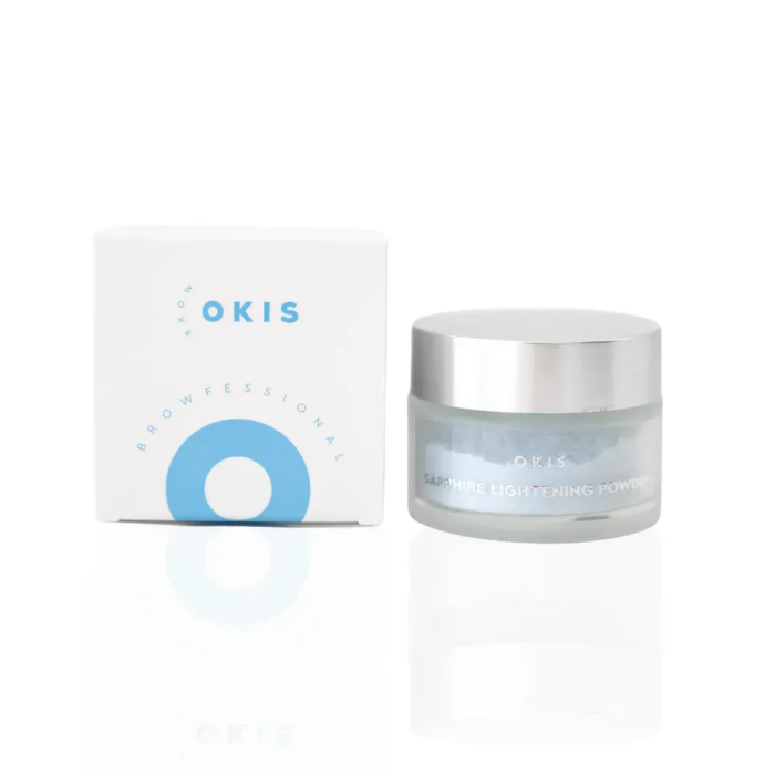 Пудра для освітлення брів Okis Sapphire Lightening Powder, 15 г