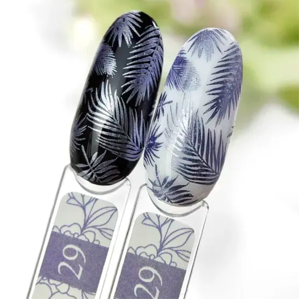 Лак для стемпінгу Crooz Stamping Nail Polish №29, фіолетовий металік, 6 мл