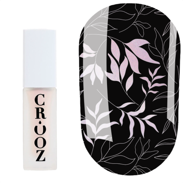 Лак для стемпінгу Crooz Stamping Nail Polish №45, фіолетовий перламутр, 6 мл