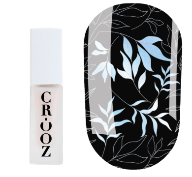 Лак для стемпинга Crooz Stamping Nail Polish №46, синий перламутр, 6 мл