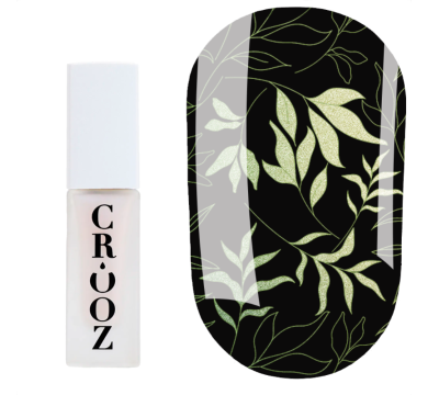 Лак для стемпінгу Crooz Stamping Nail Polish №47, перламутр салатовий, 6 мл