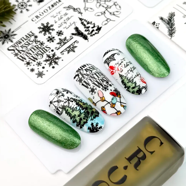 Пластина для стемпінгу Crooz №14, зима