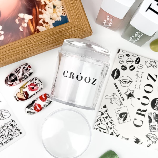 Штамп для стемпінгу Crooz, великий прозорий