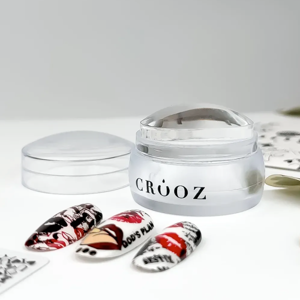 Штамп для стемпинга Crooz, маленький прозрачный