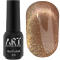 Гель-лак котяче око ART Charm Cat Eye № CC008, карамельний капучино, 6 мл