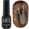 Гель-лак котяче око ART Charm Cat Eye №CC010, шоколадний, 6 мл