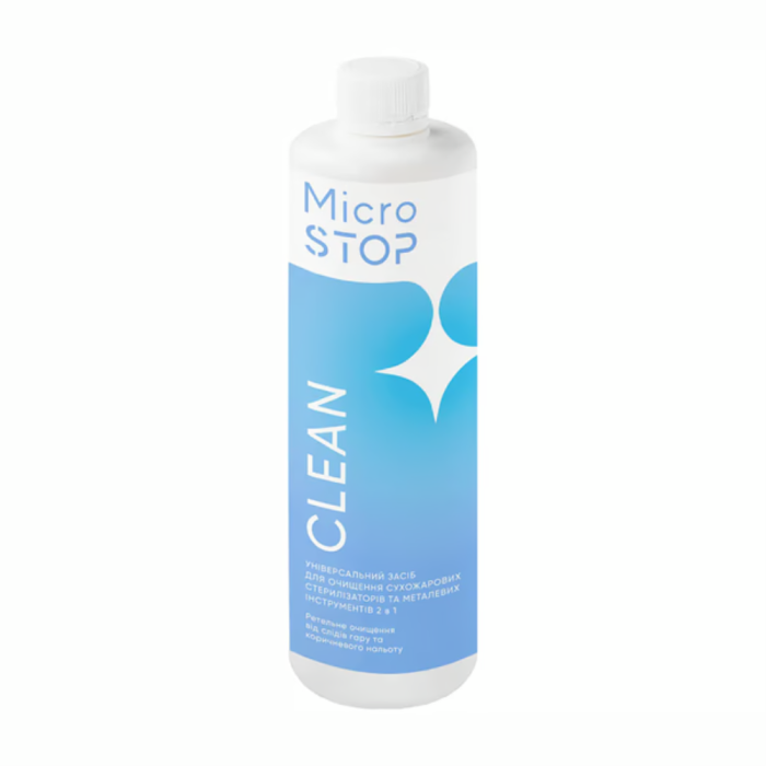 Універсальний засіб для чищення сухожарів та інструментів Microstop Clean, 500 мл