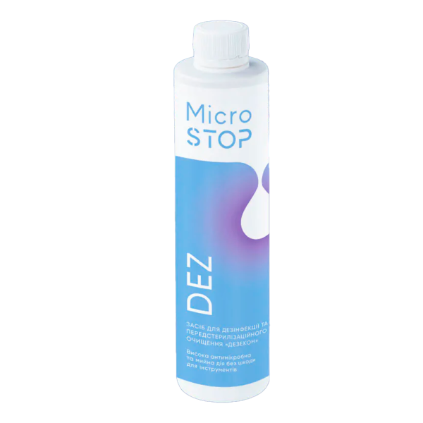 Дезінфекційний засіб для поверхонь та інструментів Microstop Dez Professional Дезекон, 250 мл