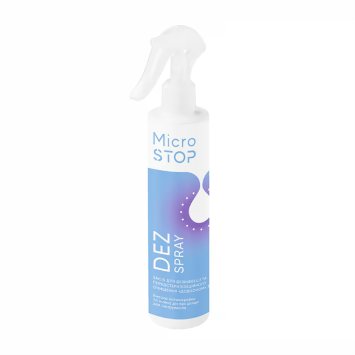 Дезинфицирующие средство для поверхности и инструментов Microstop Dez Spray Дезэконом 5%, 250 мл