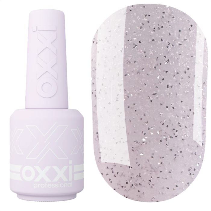 Жидкий полигель OXXI Professional Liquid Poly Gel №42, розовая со светоотражающим шиммером, 15 мл