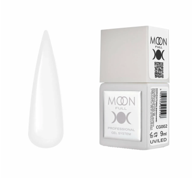Гель-лак Moon Full Color Gel Polish №CG002, щільний молочний, 9 мл