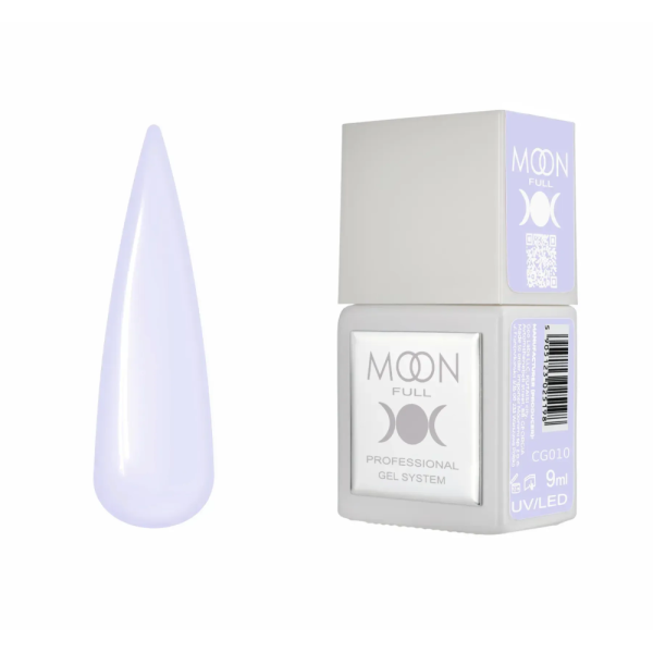 Гель-лак Moon Full Gel Polish Color №CG010, лавандовий, 9 мл