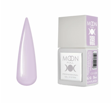 Гель-лак Moon Full Gel Polish Color №CG104, мокка-нюд, 9 мл