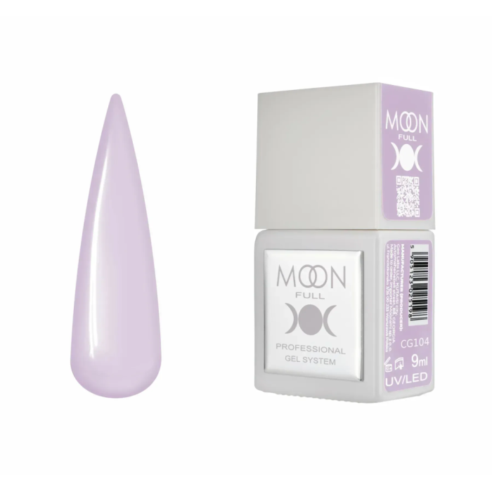 Гель-лак Moon Full Gel Polish Color №CG104, мокка-нюд, 9 мл