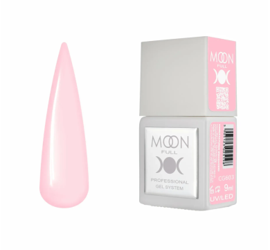 Гель-лак Moon Full Gel Polish Color №CG603, розовый, 9 мл