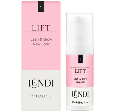 Состав для ламинирования бровей и ресниц Lendi Lash & Brow New Look №1, 10 мл