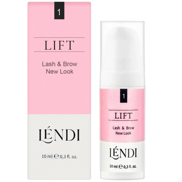 Состав для ламинирования бровей и ресниц Lendi Lash & Brow New Look №1, 10 мл