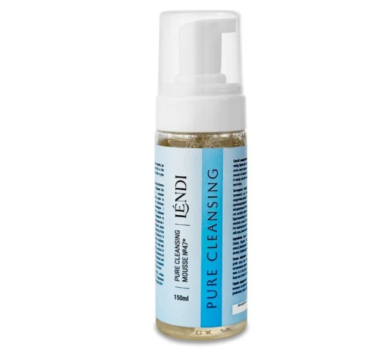 Пенка очищающая для бровей и ресниц Lendi Pure Cleansing, прозрачная, 150 мл