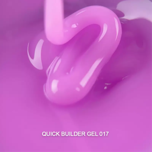 Гель для наращивания ART QUICK Builder Gel №017, ярко-розовый, 5 мл
