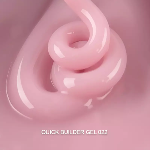 Гель для нарощування ART QUICK Builder Gel №022, рожевий, 15 мл