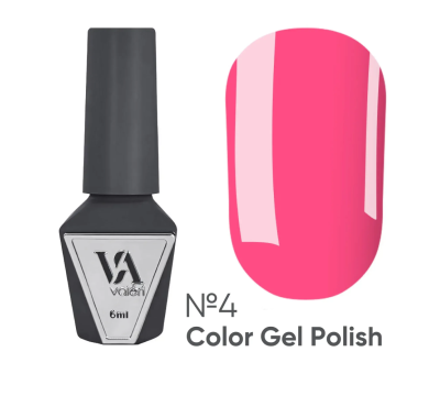 Гель-лак Valeri Color New №004, коралловый, 6 мл