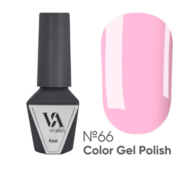 Гель-лак Valeri Color New №066, цукерково-рожевий, 6 мл