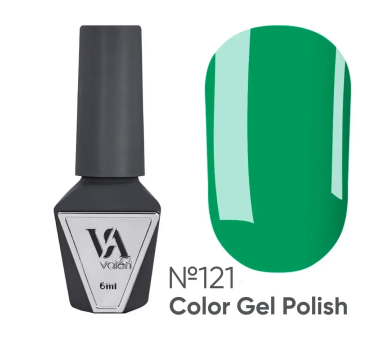 Гель-лак Valeri Color New №121, зелёный, 6 мл