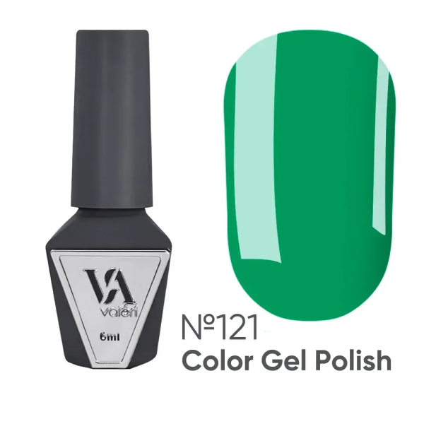 Гель-лак Valeri Color New №121, зелений, 6 мл