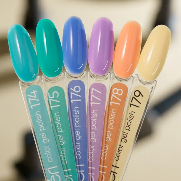 Гель-лак Valeri Color New №178, лососевий, 6 мл