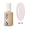 База камуфлююча DARK Pro Base Opal №01, рожева з опаловим шиммером, 15 мл