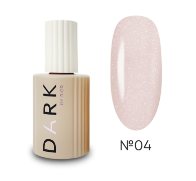 База камуфлююча DARK Pro Base Opal №04, ніжно-рожева з опаловим шиммером, 15 мл
