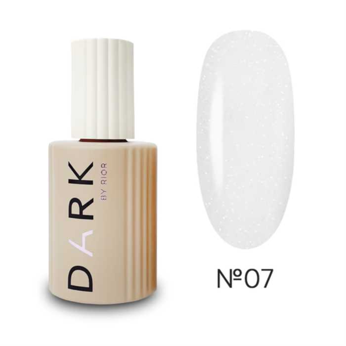 База камуфлююча DARK Pro Base Opal №07, молочна з опаловим шиммером, 15 мл