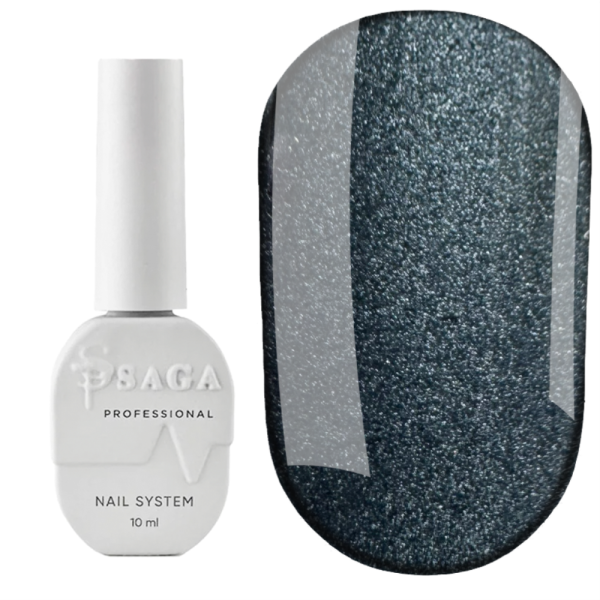 Гель-лак котяче око SAGA Professional Dream Сat №06, синій, 10 мл