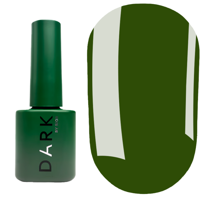 Гель-лак DARK Gel Polish №166, травянной зелёный, 6 мл