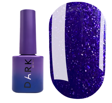 Гель-лак DARK Gel Polish №170, фіолетовий з фіолетовим шиммером, 6 мл