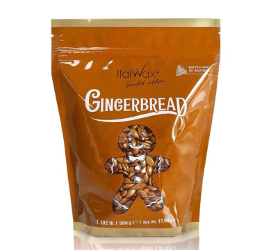 Віск для депіляції гранульований ItalWax Ginger Bread, 500 г - імбирне печиво