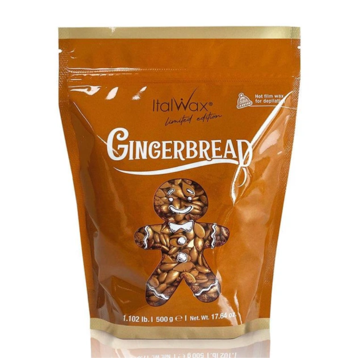 Воск для депиляции гранулированный ItalWax Ginger Bread, 500 г - имбирное печенье
