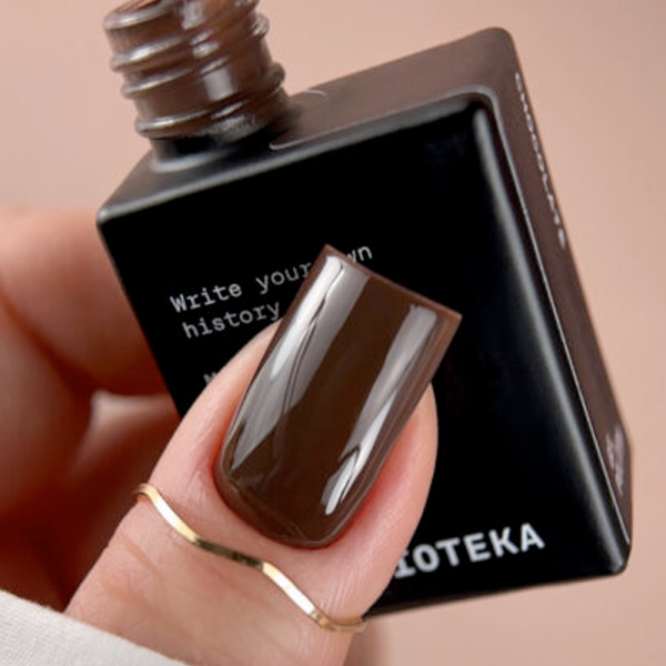 Гель-лак Biblioteka Gel Polish №24 Chocolate, шоколад, 10 мл