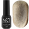 Гель-лак котяче око ART Moonlight Cat Eye №001, світло-бежевий, 6 мл