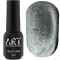 Гель-лак котяче око ART Moonlight Cat Eye №006, графіт, 6 мл